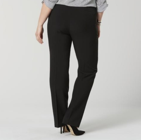 Metaphor Courtney Career Pants Grey Wide Leg S 16 - Picture 6 of 8